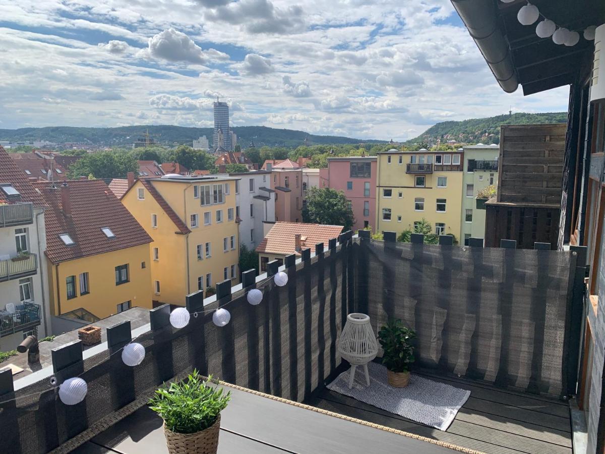 Apartment Skyline Of Jena, Luxurioes, Einzigartig, Free Wifi, Parkplatz, Klimatisiert, Zentral Luaran gambar